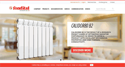 Desktop Screenshot of fondital.com
